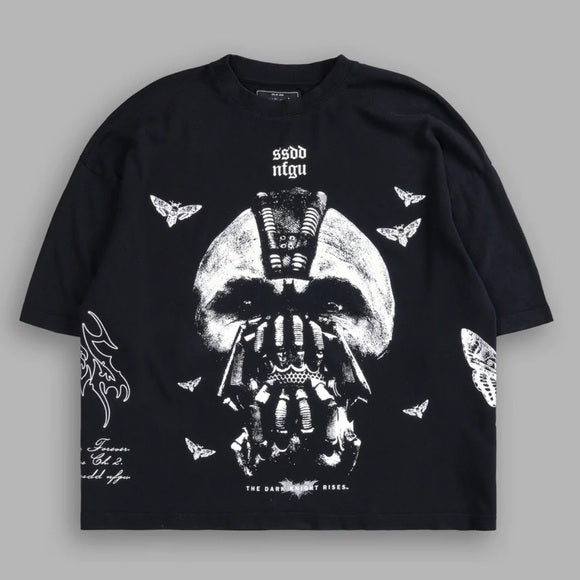 Darc Sport x Batman Bane is Alive Box Cut Tee Black Sz M
