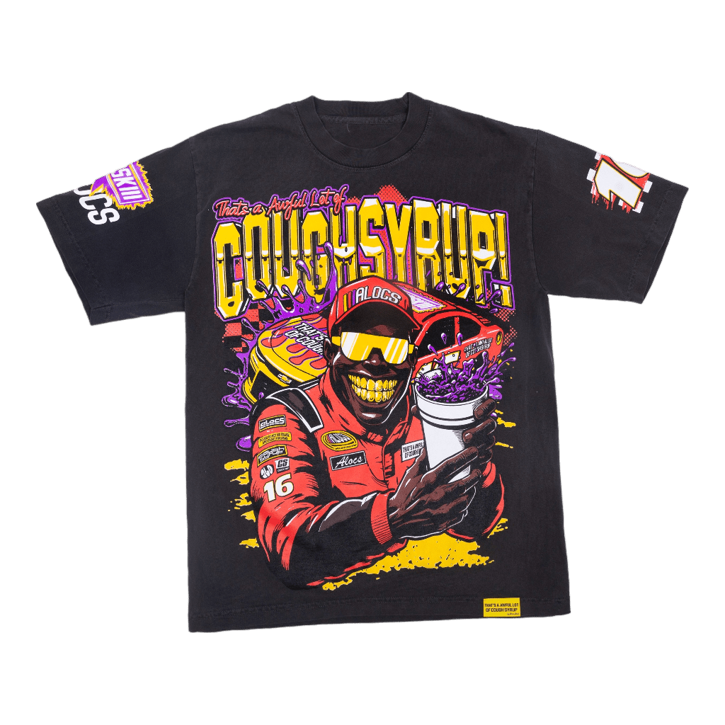 Cough Syrup by Desto Dubb Nascar Tee Sz XXL