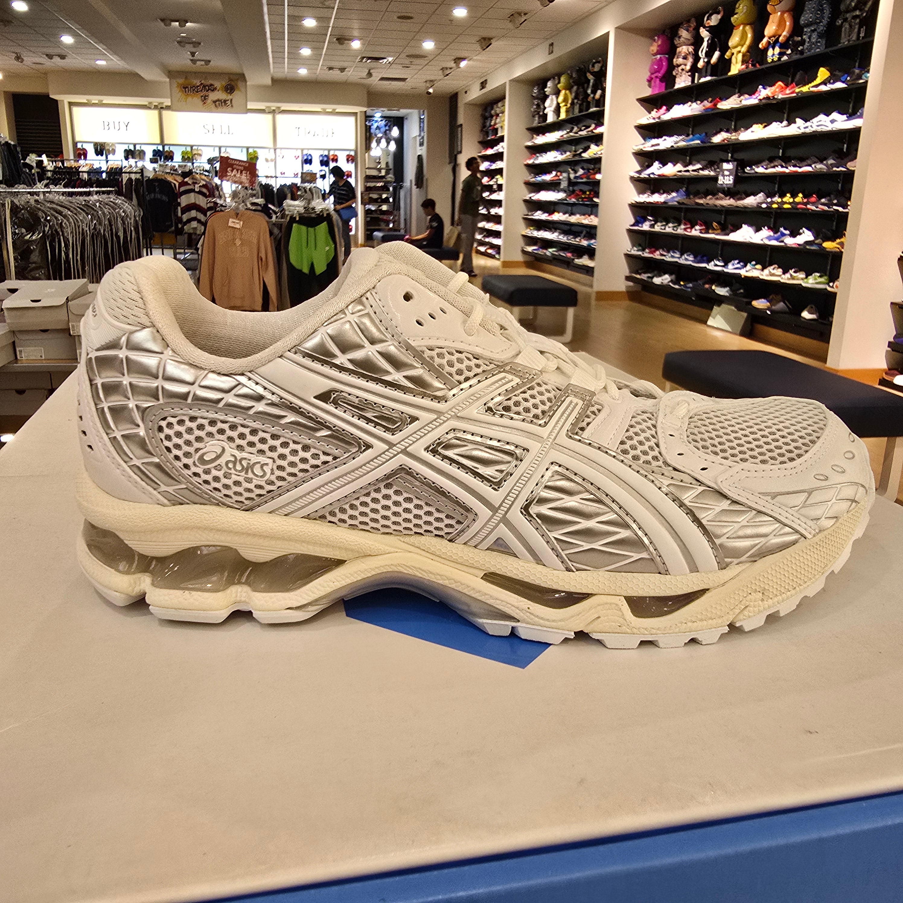 Asics Gel-Nimbus 10.1 White Pure Silver SZ 7.5