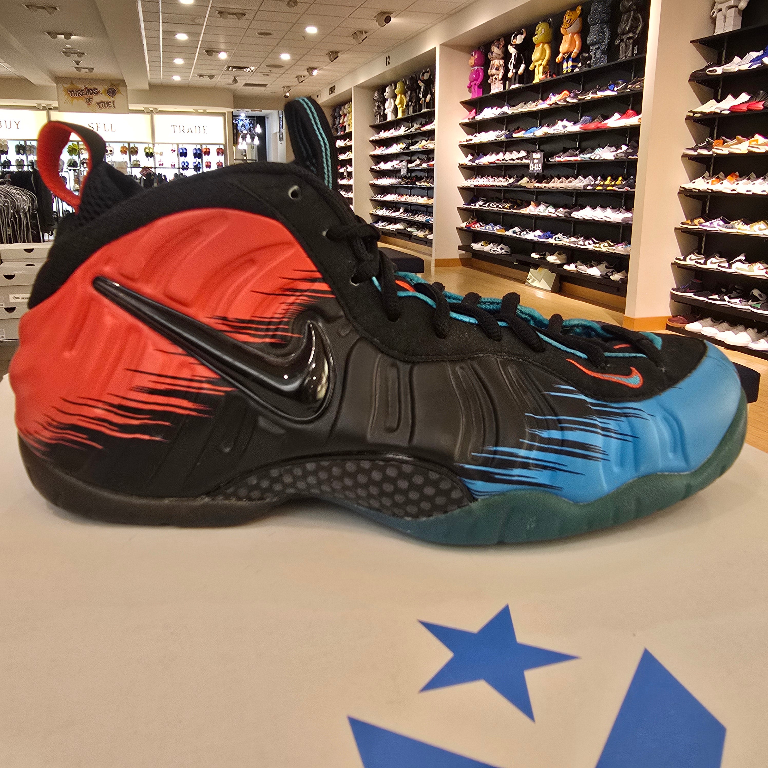Nike Air Foamposite Pro Spiderman SZ 12 USED NO BOX