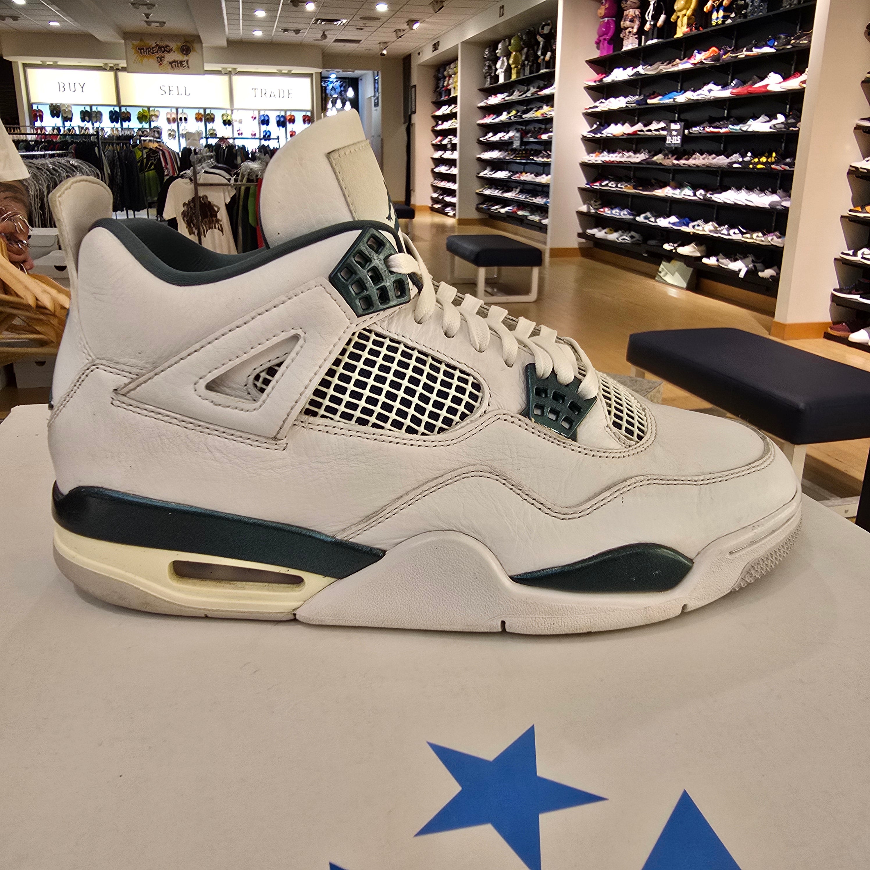 Jordan 4 Retro Oxidized Green SZ 9 USED NO BOX