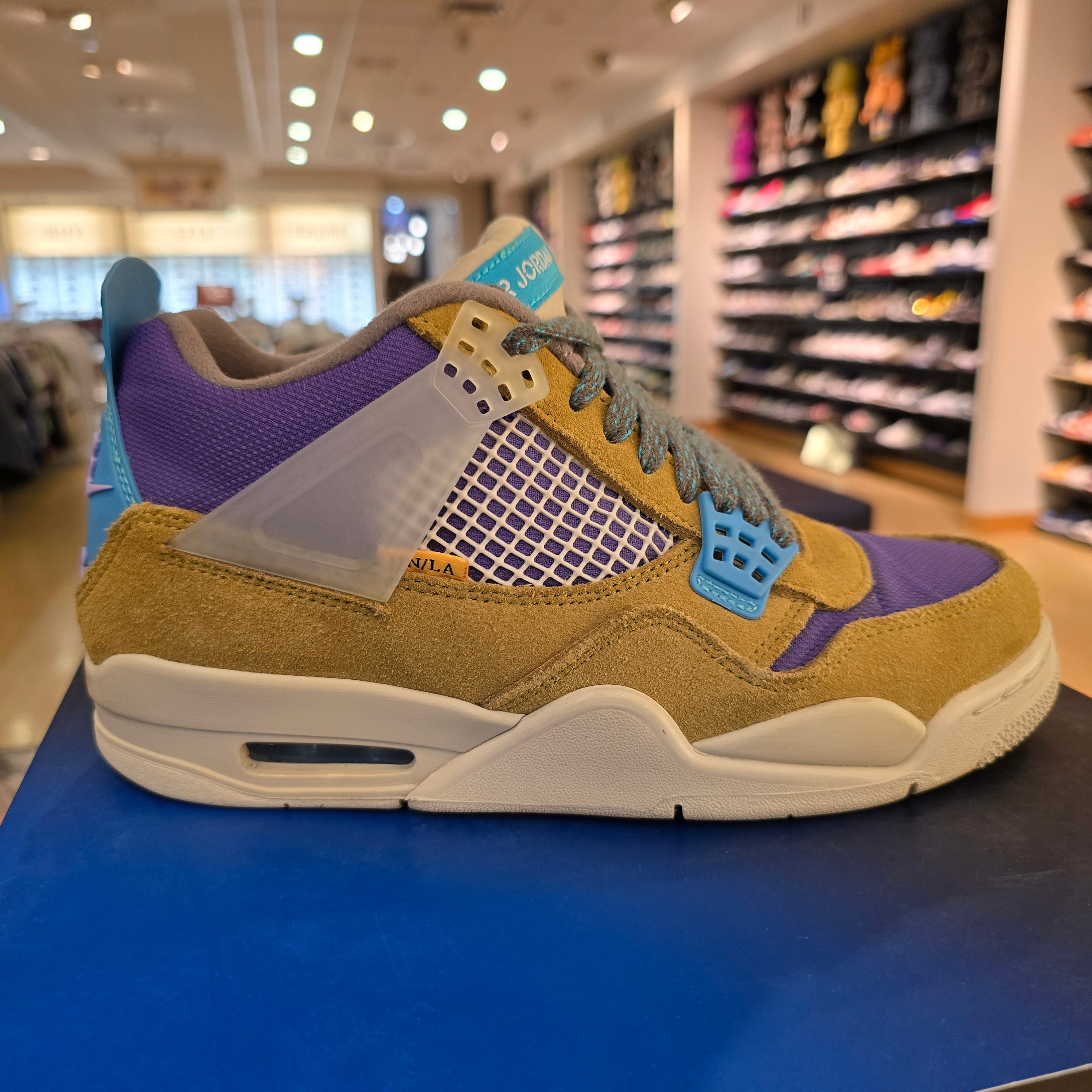 Jordan 4 Retro SP 30th Anniversary Union Desert Moss SZ 7 USED REP BOX