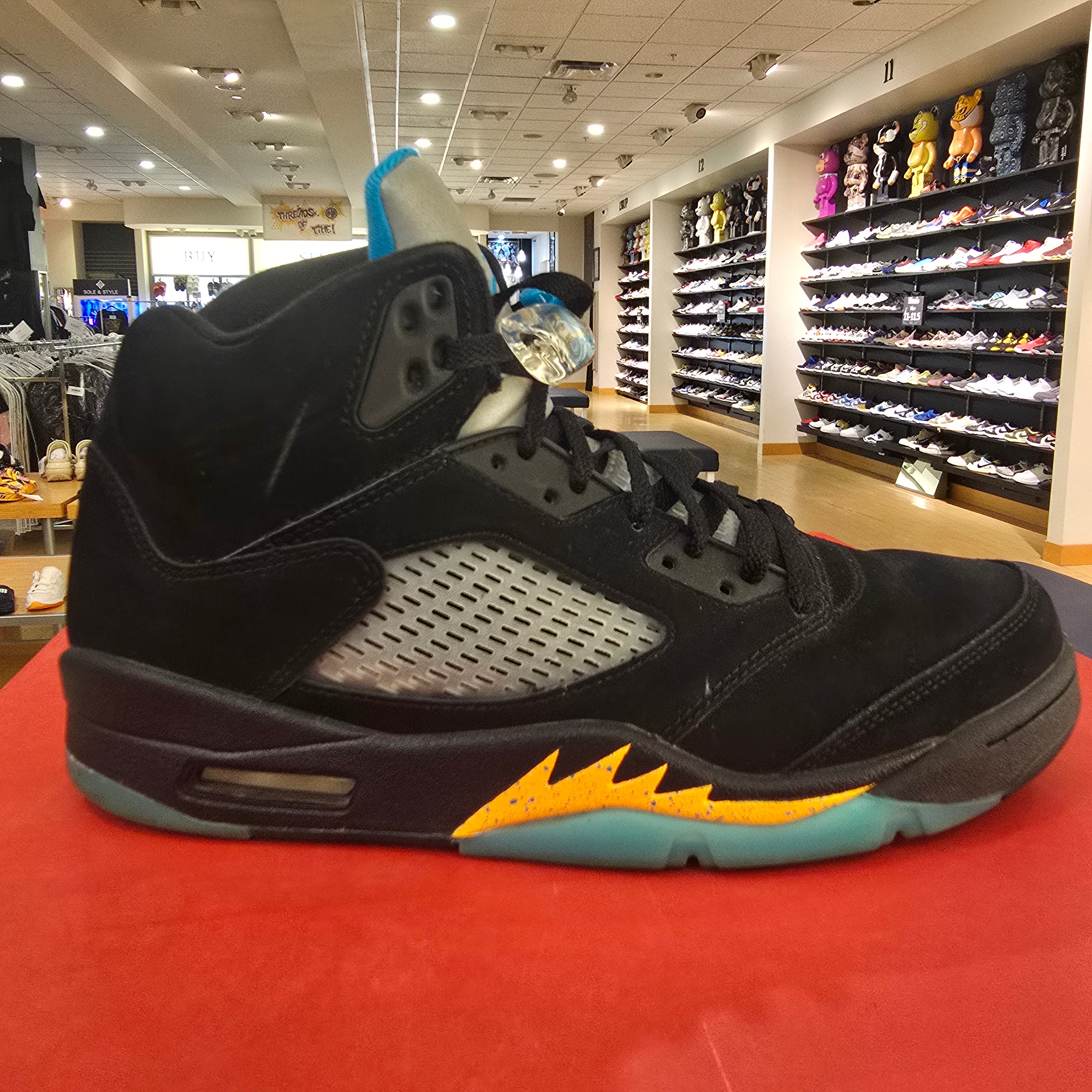 Jordan 5 Retro Aqua SZ 10 USED NO BOX