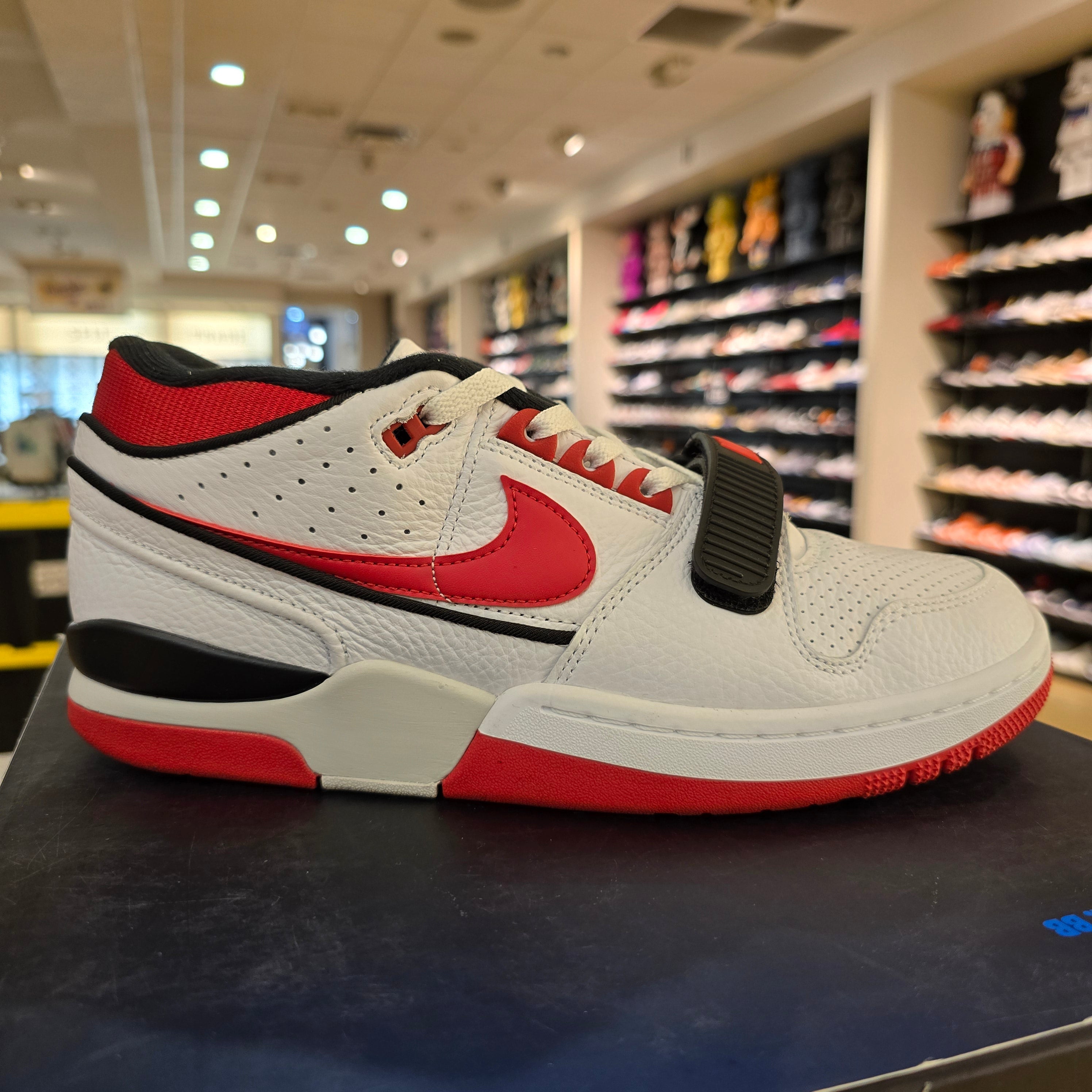 Nike Air Alpha Force 88 University Red White SZ 10 USED