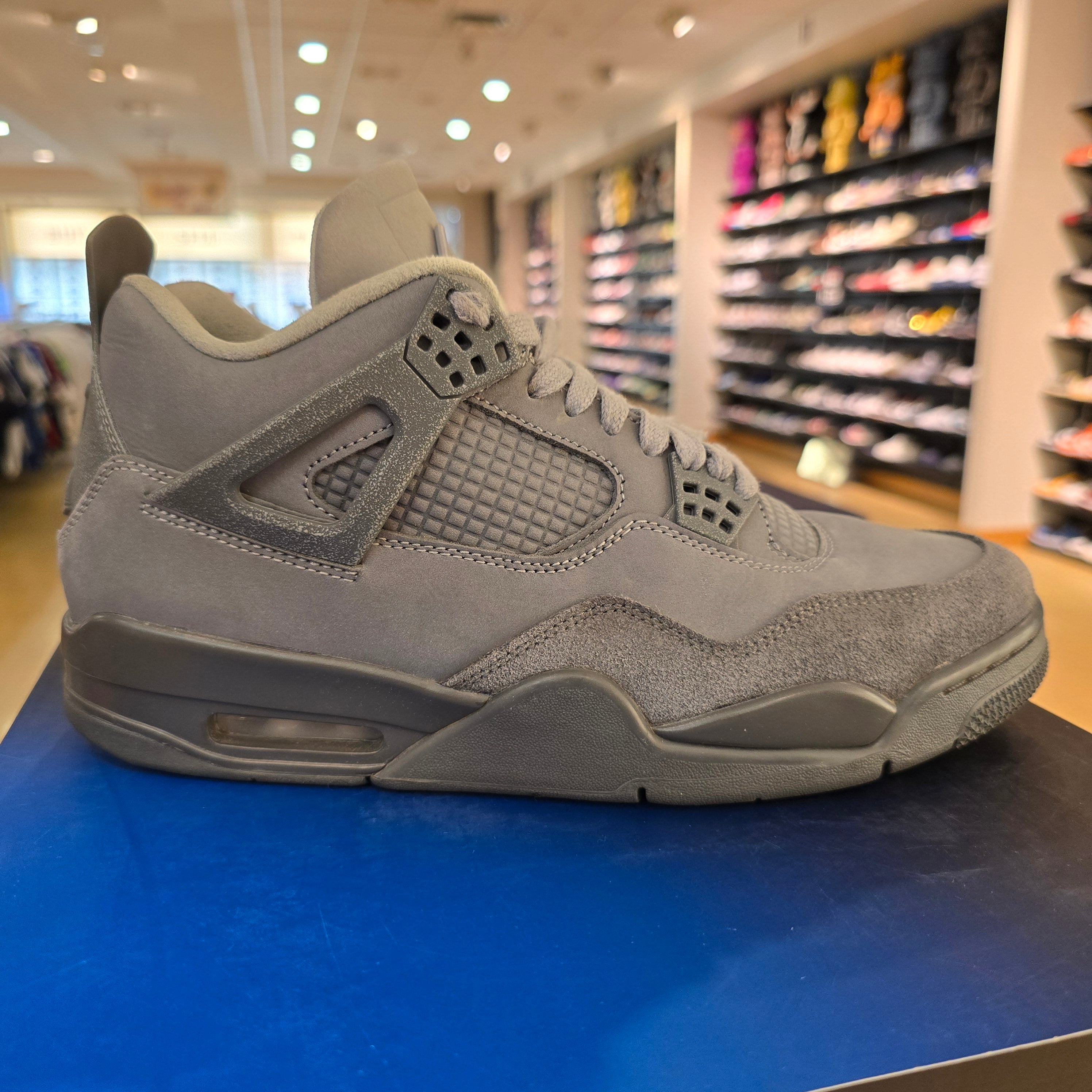 Jordan 4 Retro Wet Cement SZ 9.5 USED REP BOX