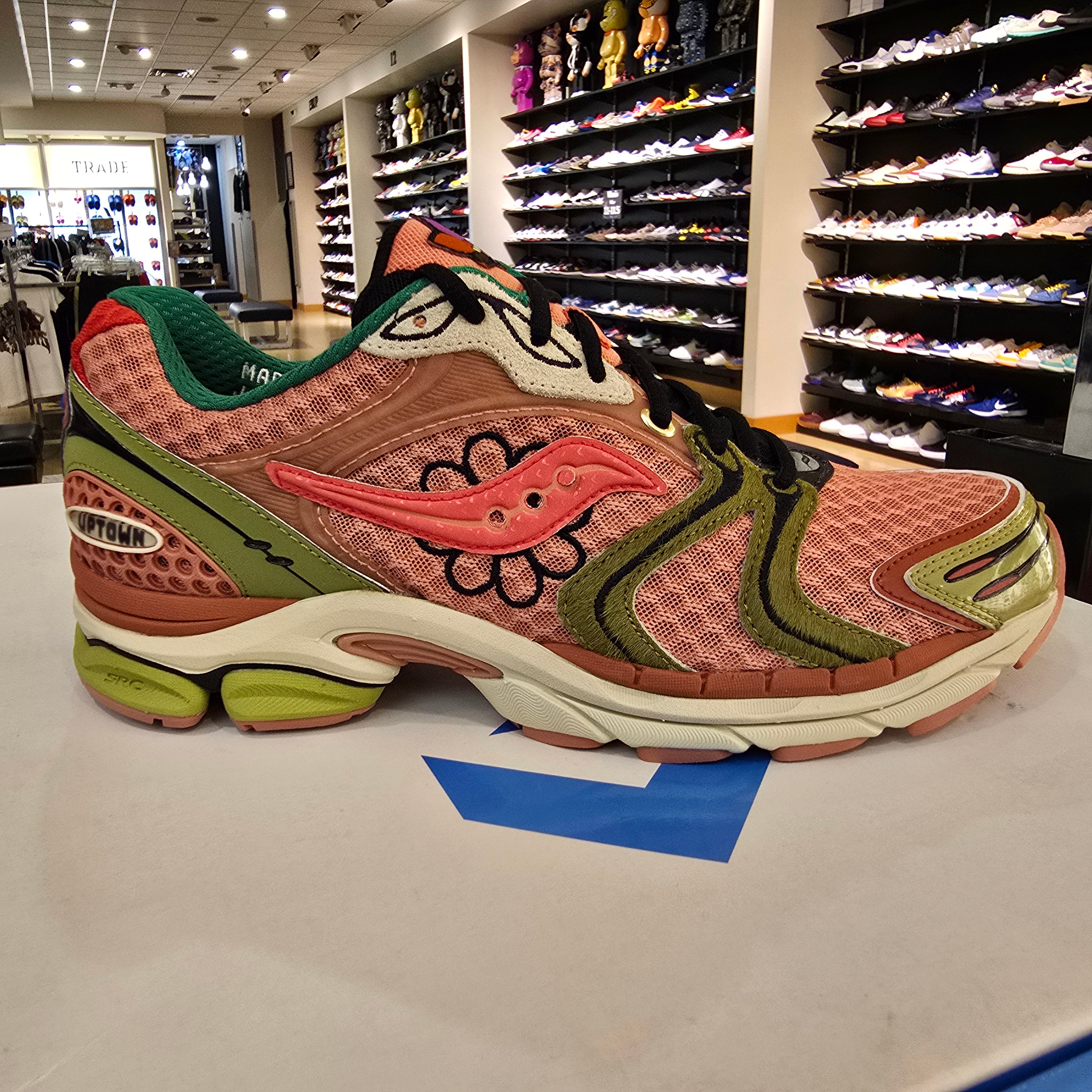 Saucony ProGrid Triumph 4Jae Tips Flowers Grow Uptown Virginia Creeper SZ 10