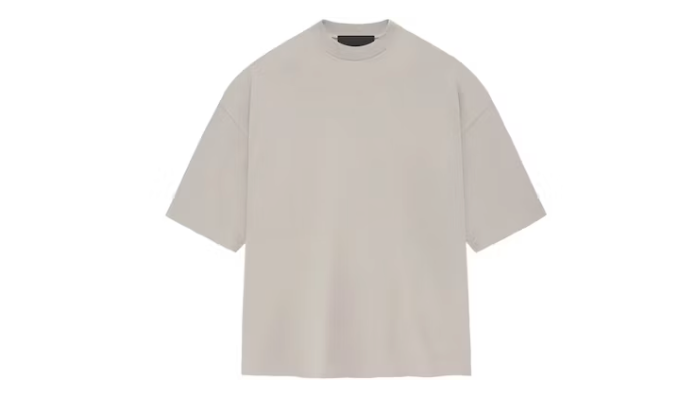 Fear of God Essentials Tee Silver Cloud