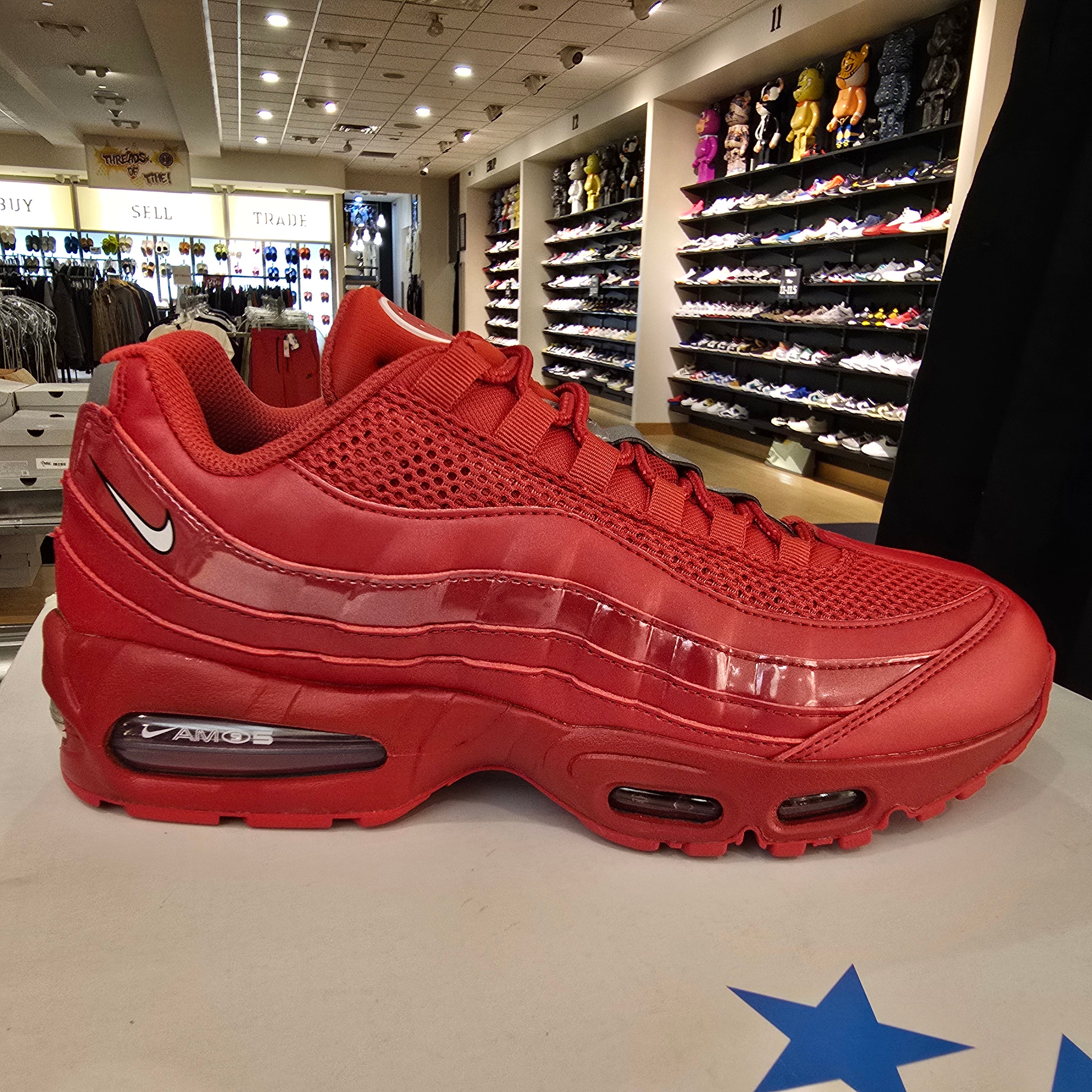 Nike Air Max 95 SE Big Bubble Total 90 University Red SZ 10.5