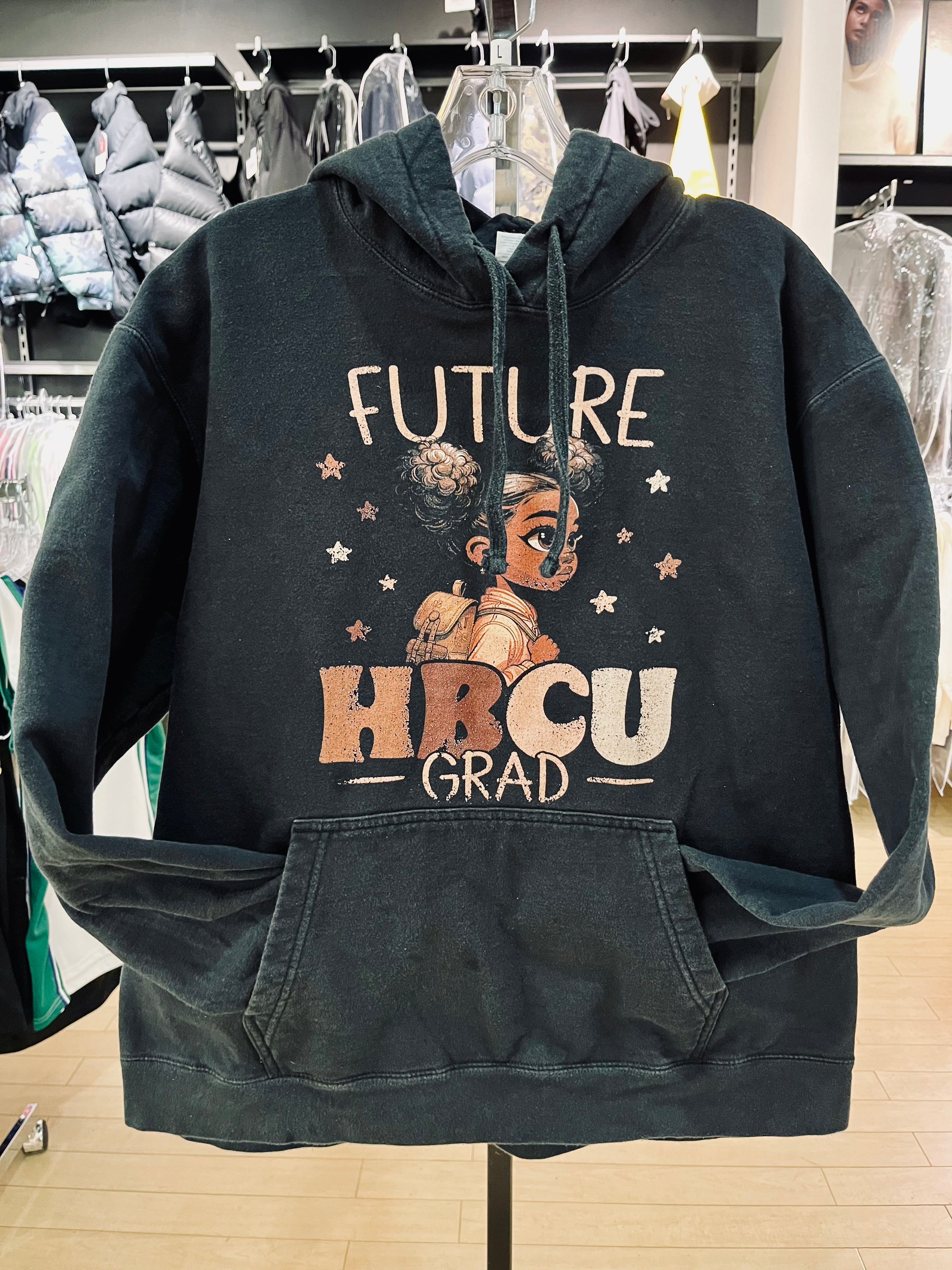 Future HBCU Grad Hoodie Black SZ L