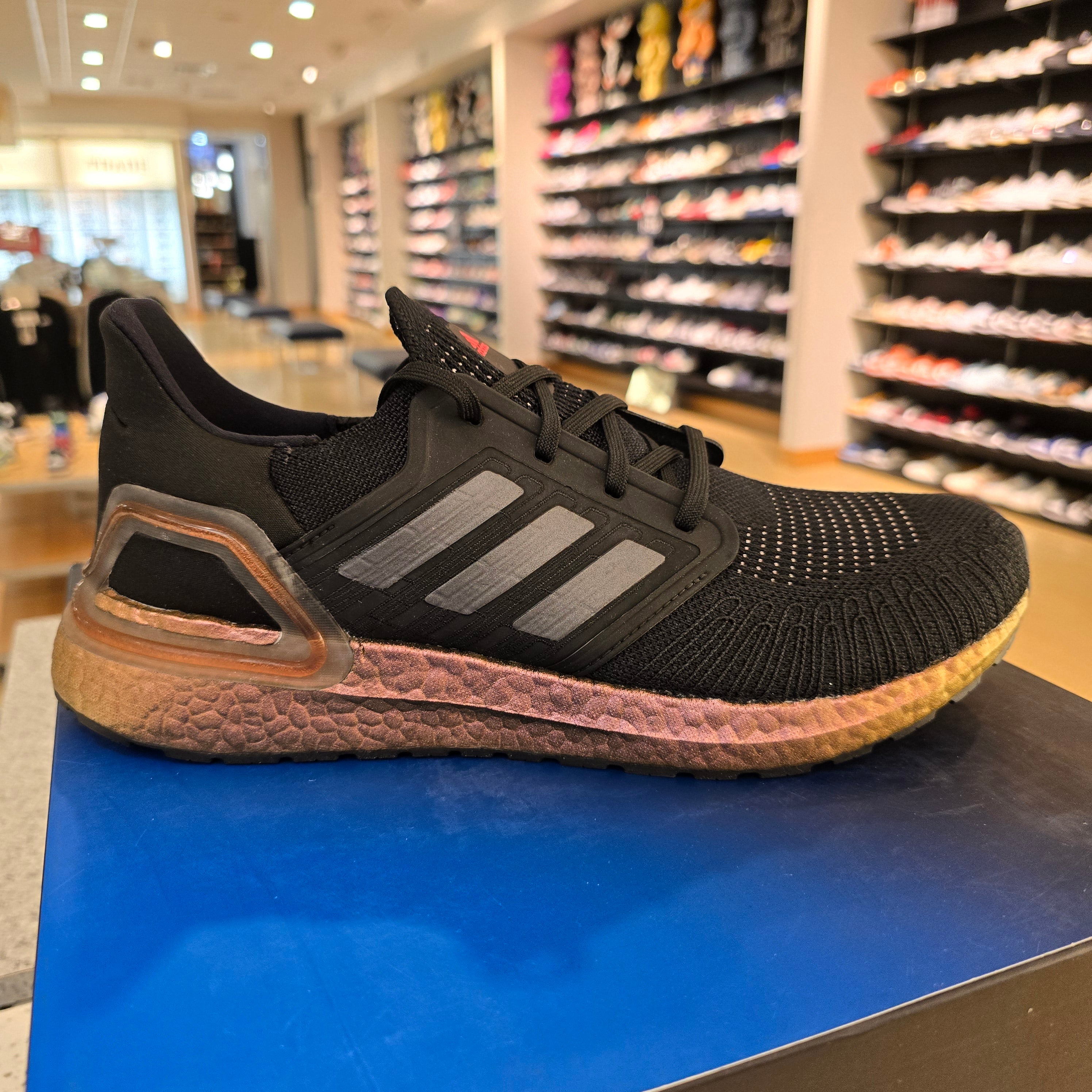 Adidas Ultraboost 20 Black Signal Pink SZ 11