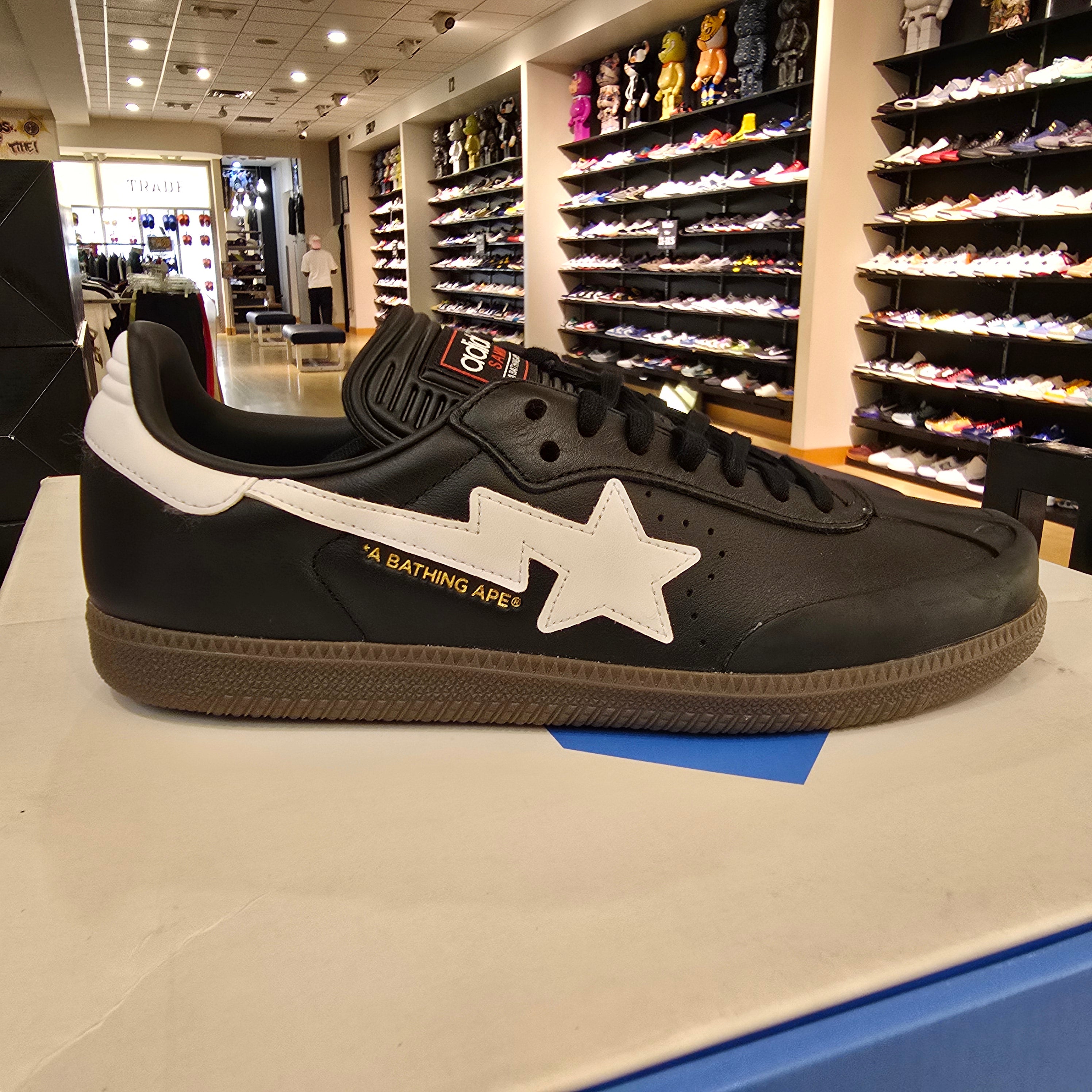 Adidas Samba Bape Black White Gum SZ 9.5