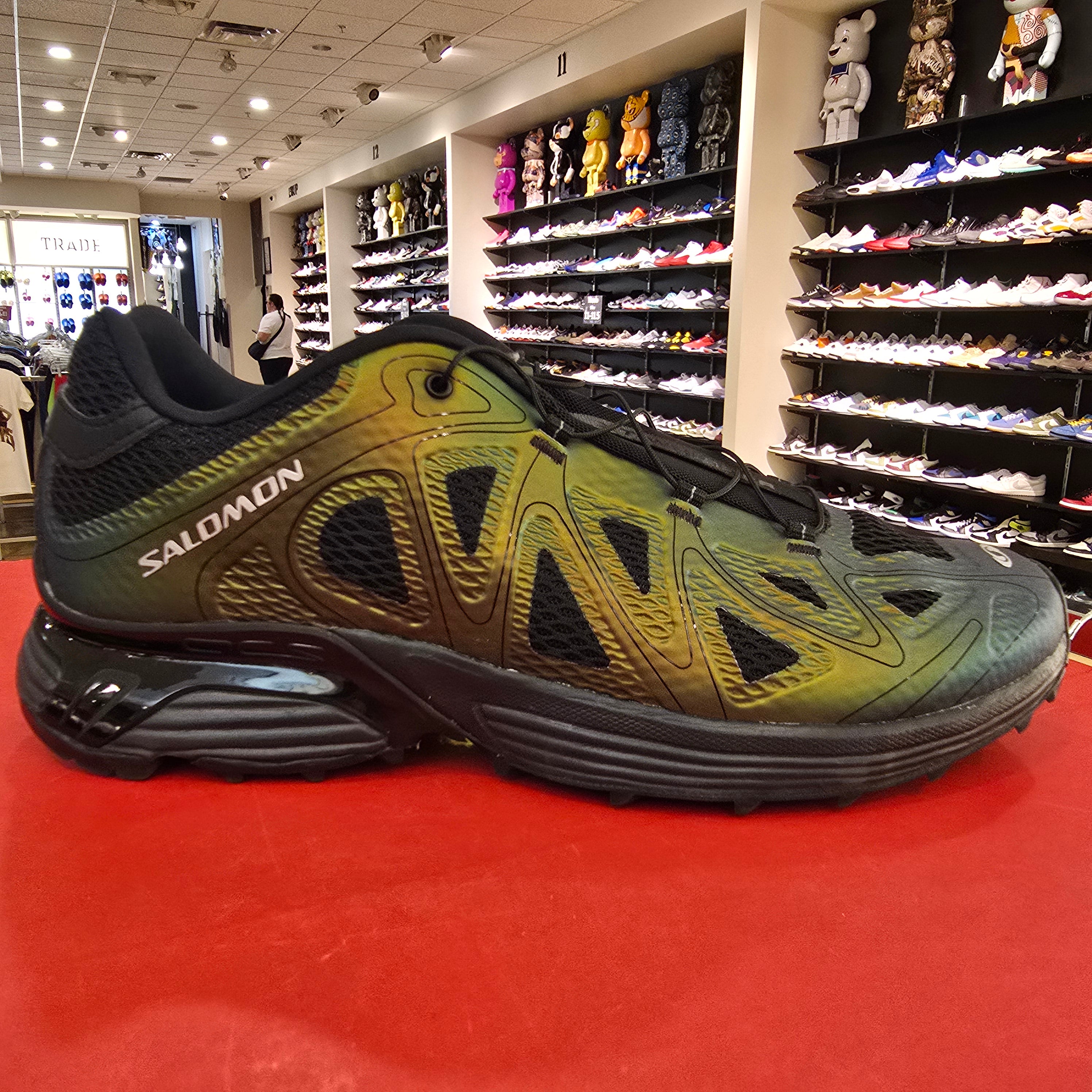 Salomon XT-Whisper Void Black Silver Metallic SZ 11.5 USED NO BOX