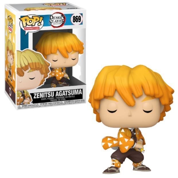 DEMON SLAYER : ZENITSU AGATSUMA FUNKO POP #869
