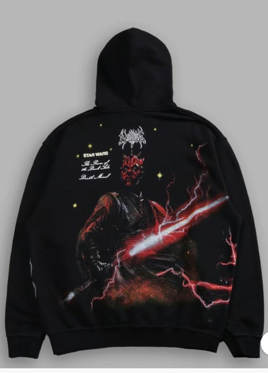 Darc Sport x Star Wars Darth Maul Side by Side Pierce Hoodie Sz M