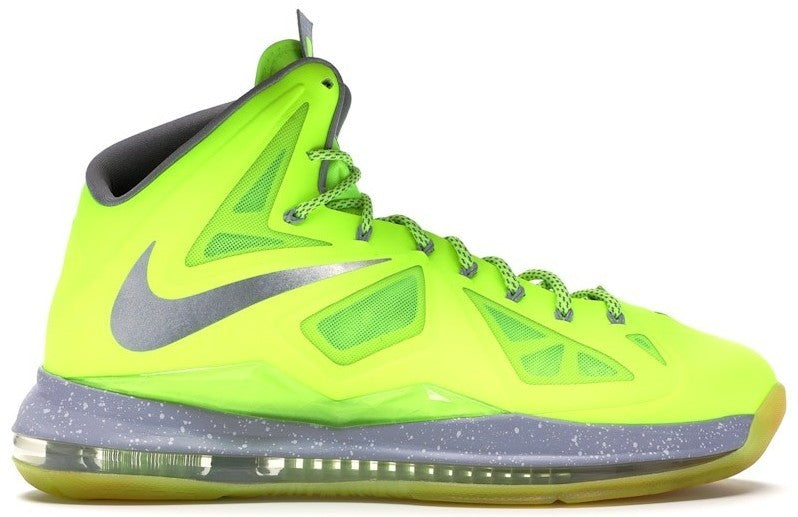 Size 12 - Nike LeBron 10 Volt - 541100-700