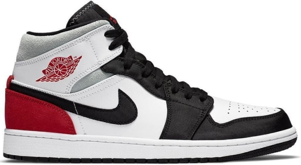 Air Jordan 1 SE Mid Red Black Toe Size 11