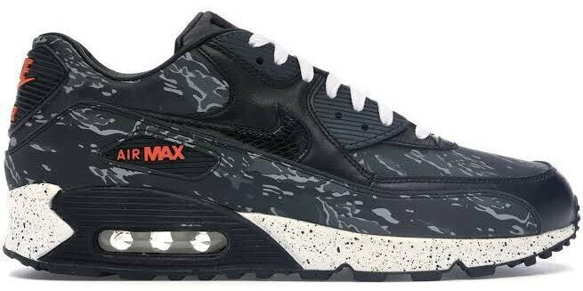 Nike Air Max 90 Atmos Black Tiger Camo SZ 12
