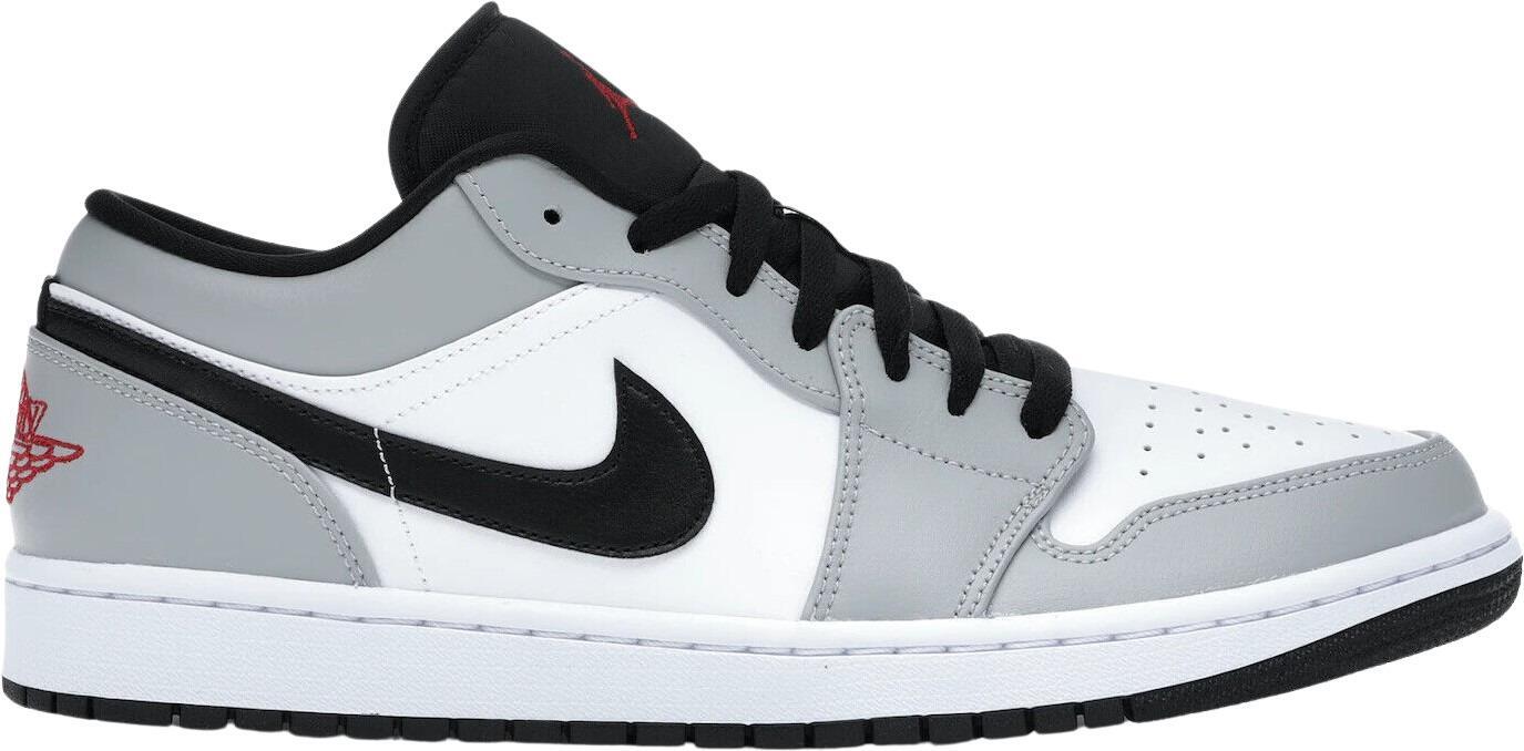 Jordan Air Jordan 1 Low Light Smoke Grey Gym Red Sz 11 USED