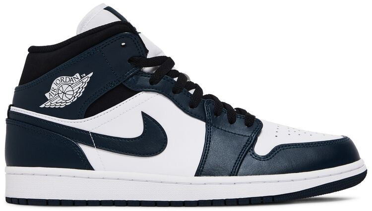 Size 13 - Air Jordan 1 Mid Armory Navy (Yellowing)