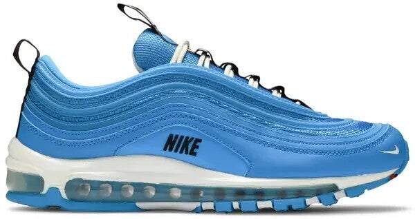 Nike Air Max 97 Blue Hero SZ 11.5 YELLOWED