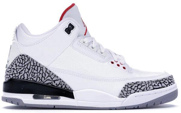 Size 8.5 - Jordan 3 Retro White Cement 2011