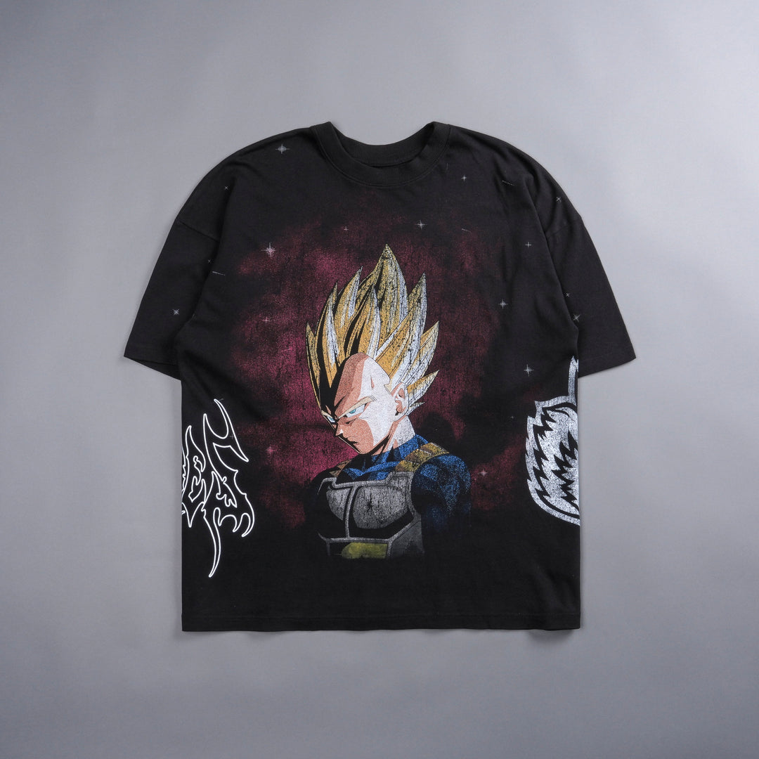 Darc Sport x DBZ Vegeta Side by Side Tee Black Sz L