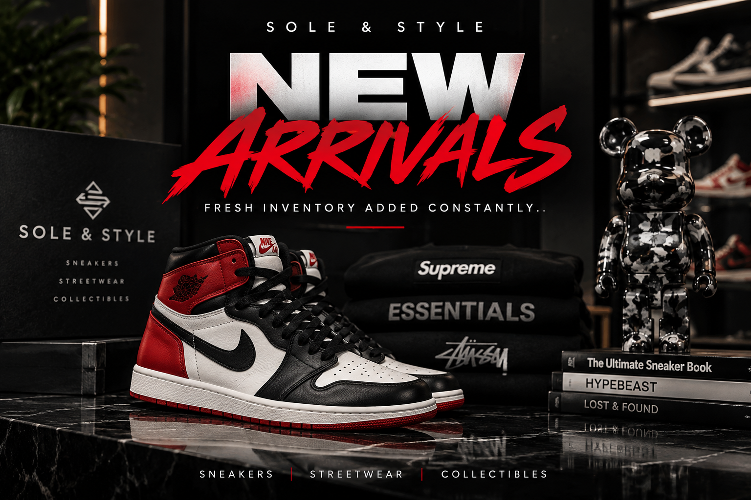 NEW ARRIVALS