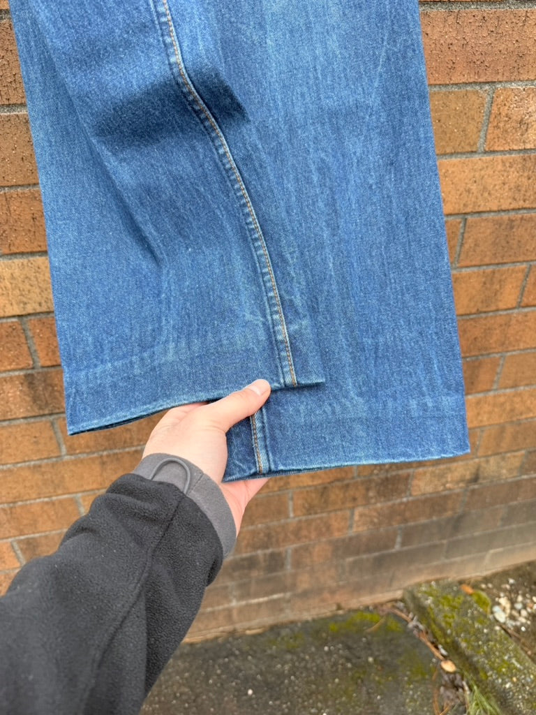 90s Ralph Lauren Dark Wash Denim Straight Leg Jeans Sz 29