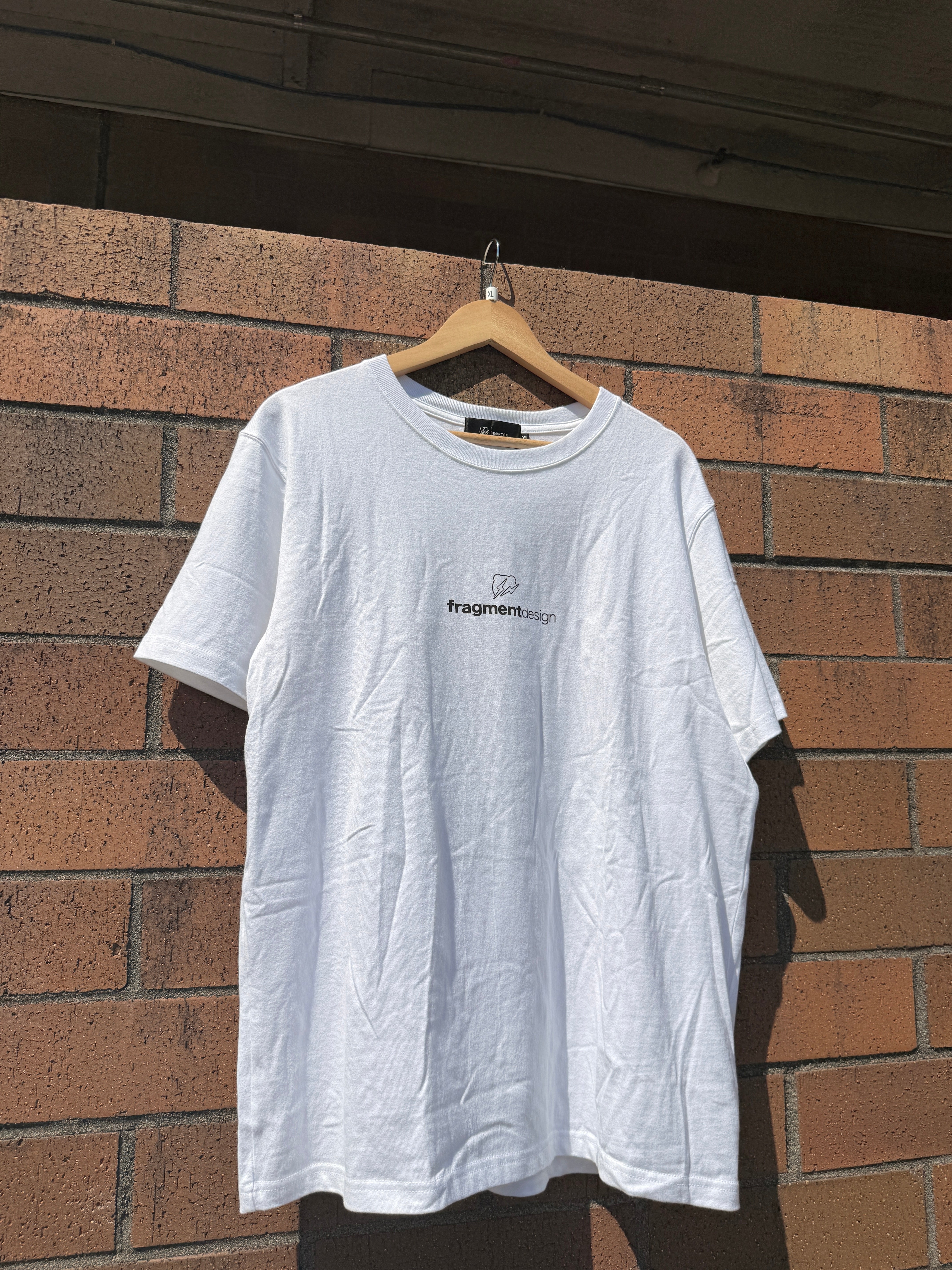 Fragment Design White Bearbrick Tee Size XL