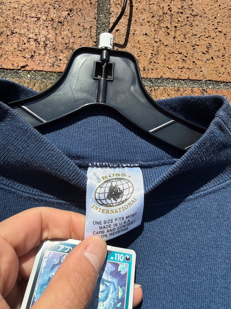 90s Paris Campus Classic Tourist Crewneck Size L