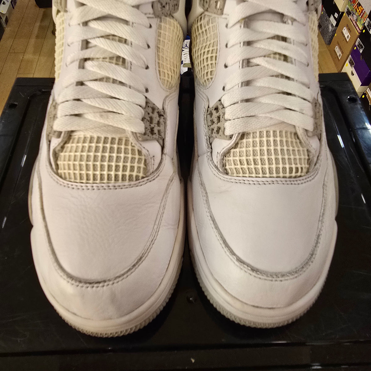 Jordan 4 Retro White Oreo (2021) SZ 11 USED REP BOX