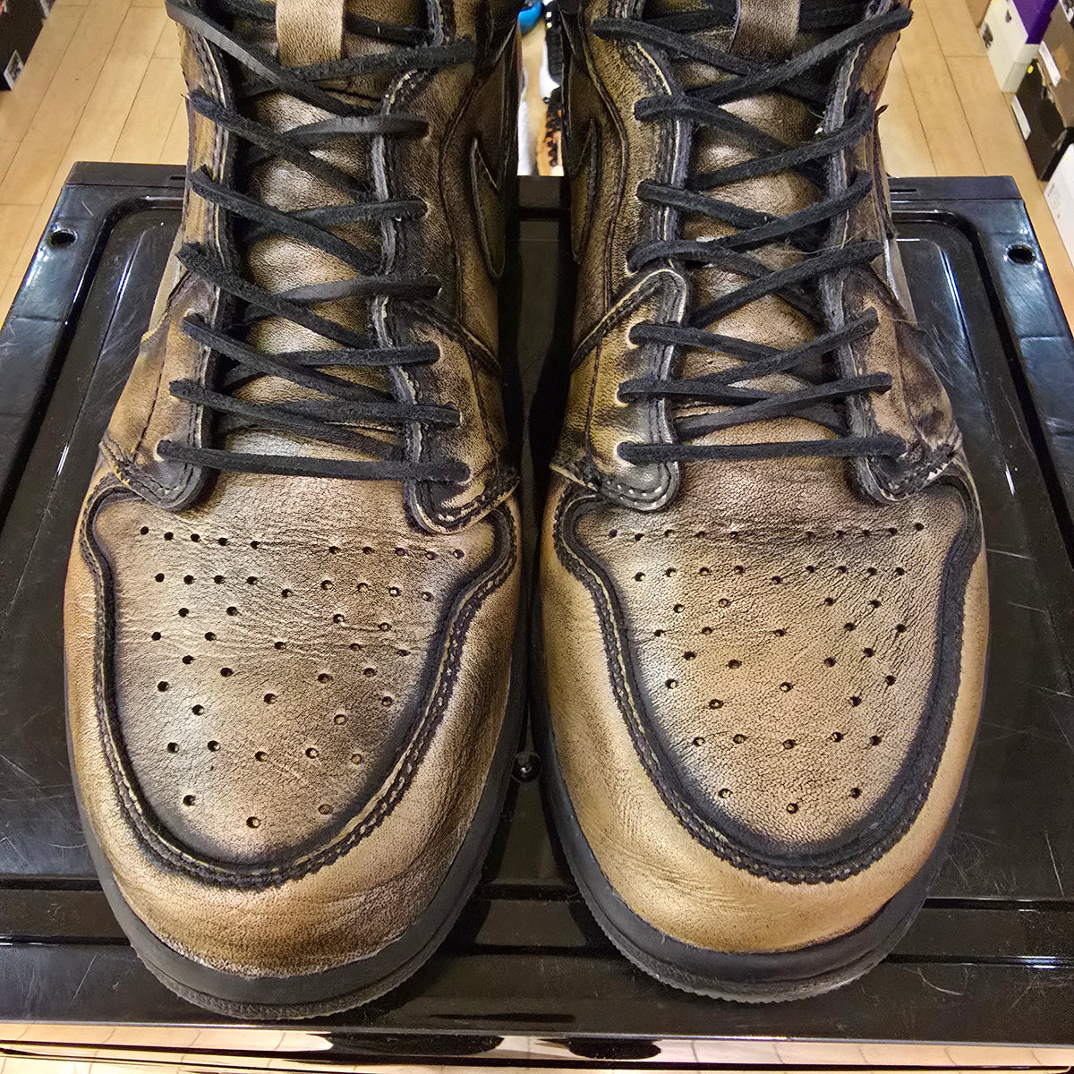 Jordan 1 Retro High OG Wings SZ 12 USED NO BOX