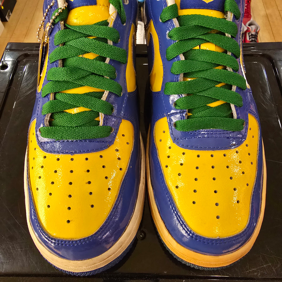 Nike Air Force 1 Low World Cup Brazil (2006) SZ 7.5 USED REP BOX