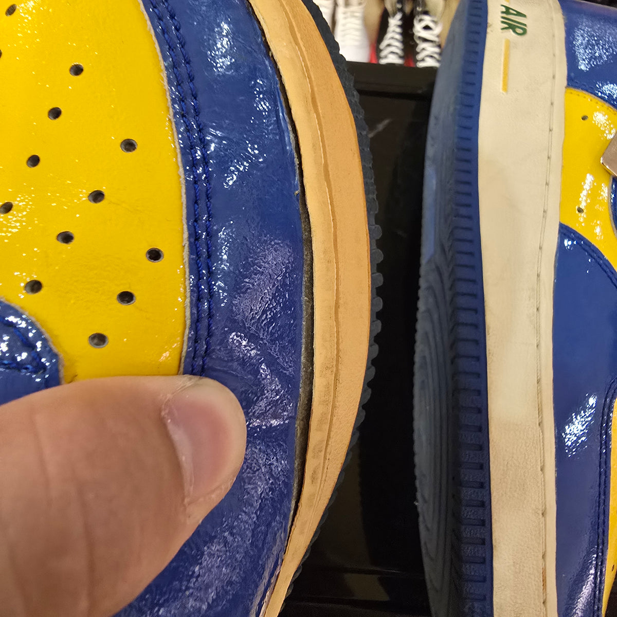 Nike Air Force 1 Low World Cup Brazil (2006) SZ 7.5 USED REP BOX