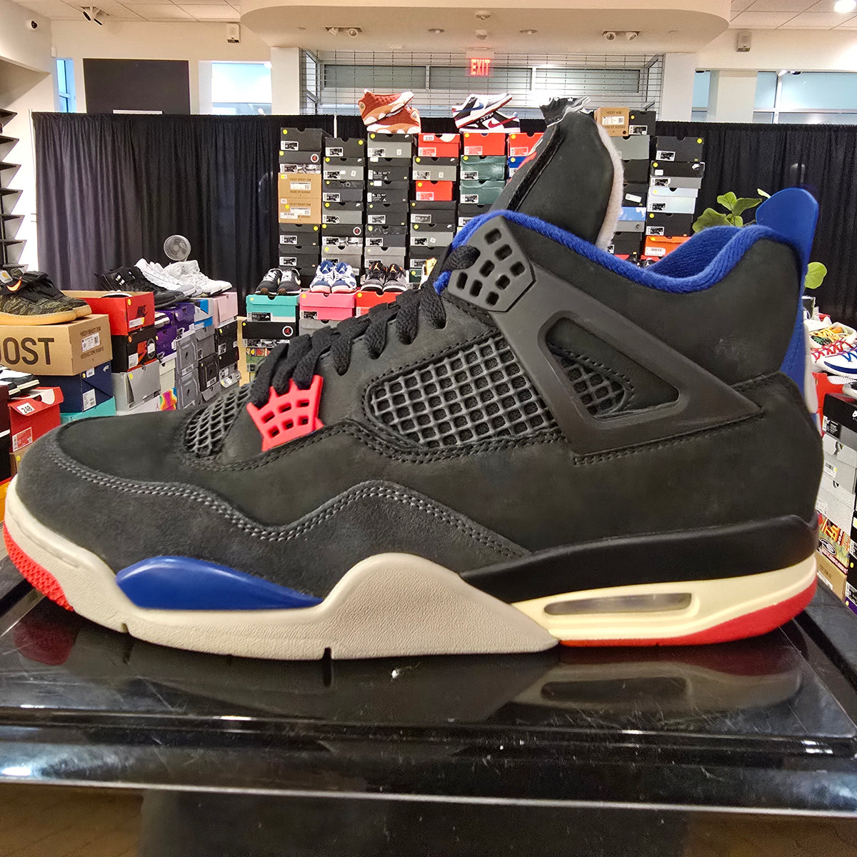 Jordan 4 Retro Rare Air White Lettering SZ 12 USED NO BOX