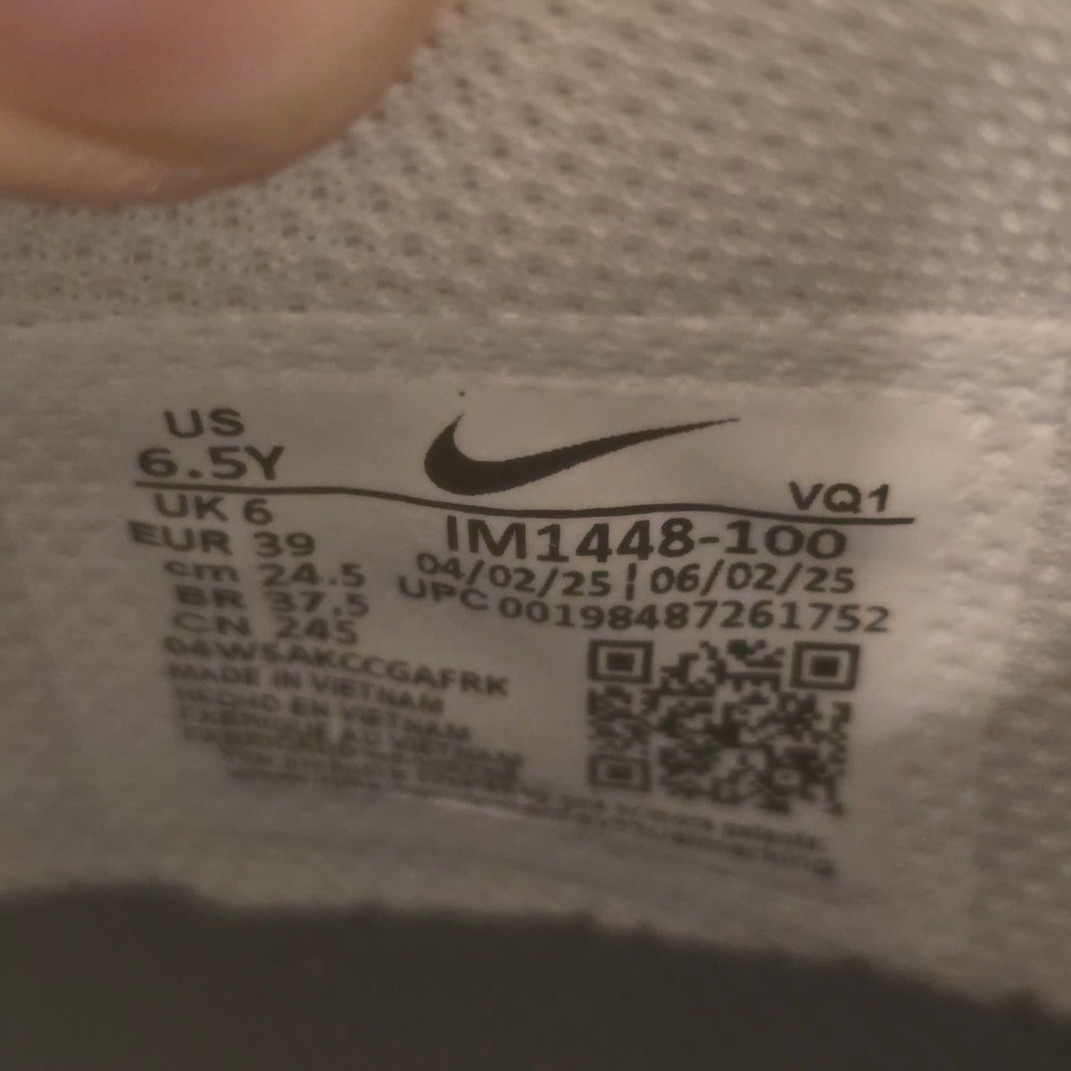 Nike Dunk Low Lego Galaxy (GS) SZ 6.5Y