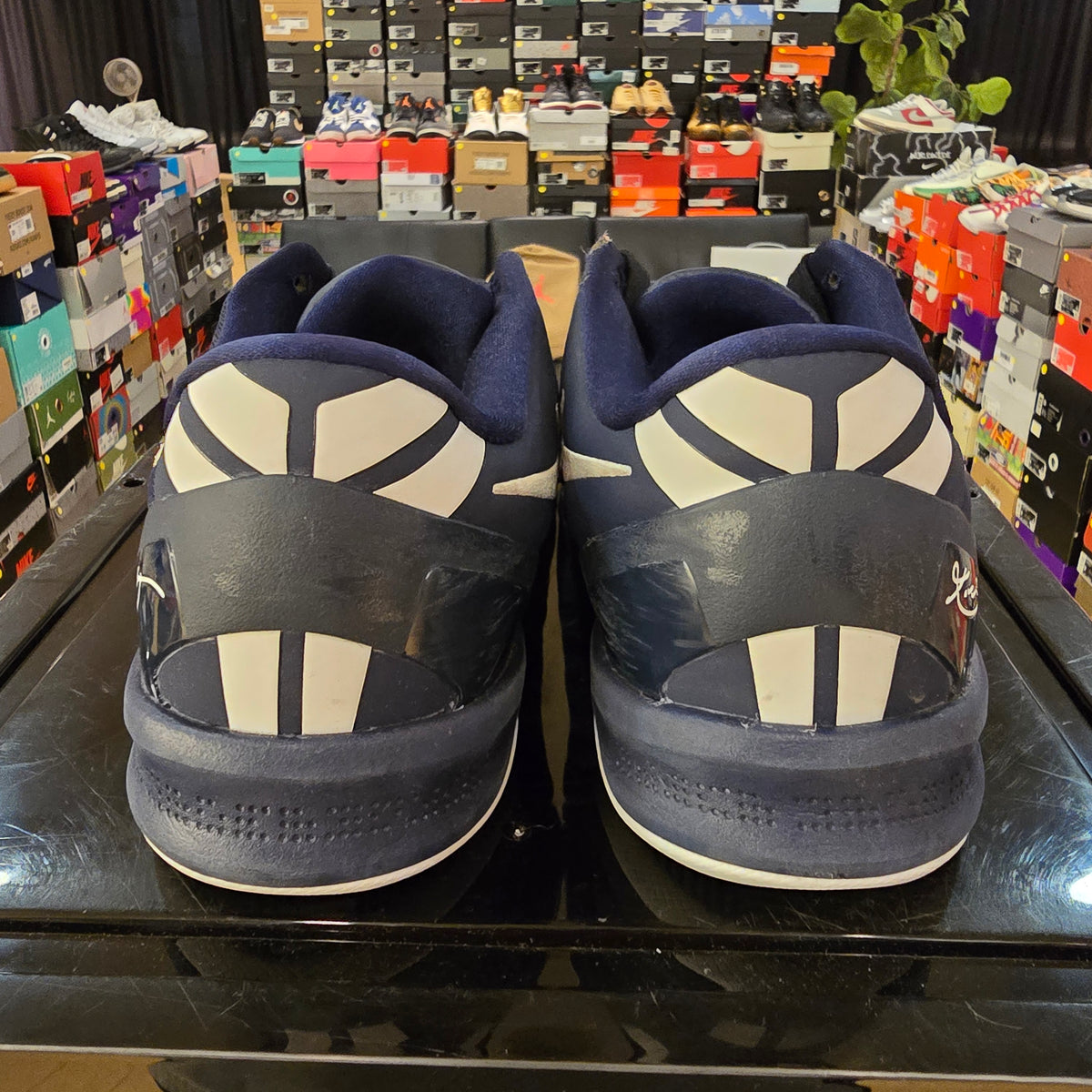 Nike Kobe 8 Protro College Navy SZ 12 USED MISMATCHED LACES
