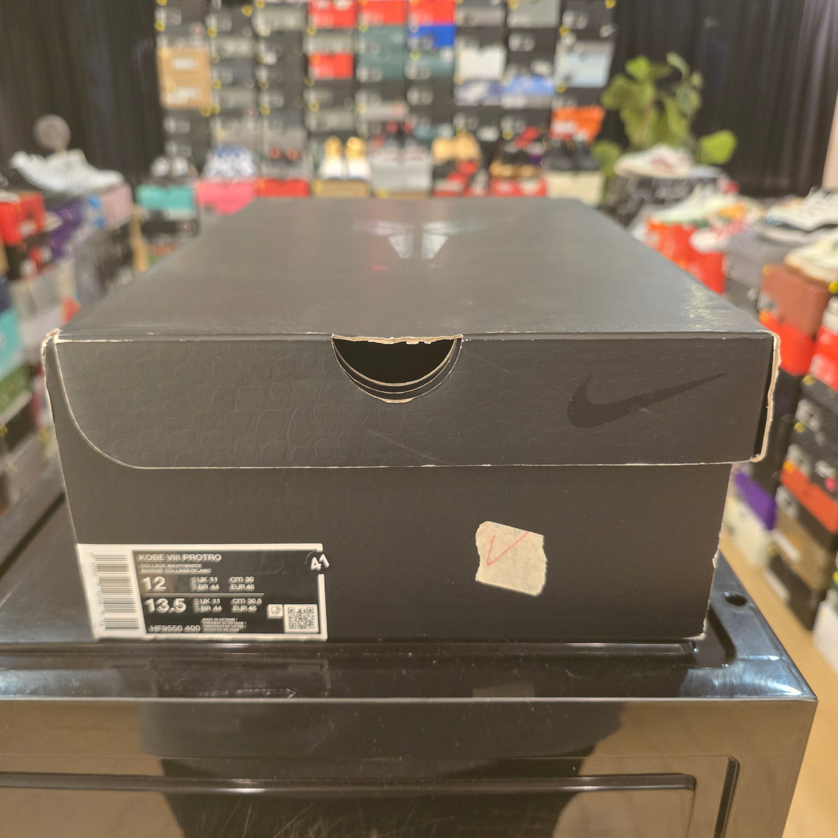 Nike Kobe 8 Protro College Navy SZ 12 USED MISMATCHED LACES