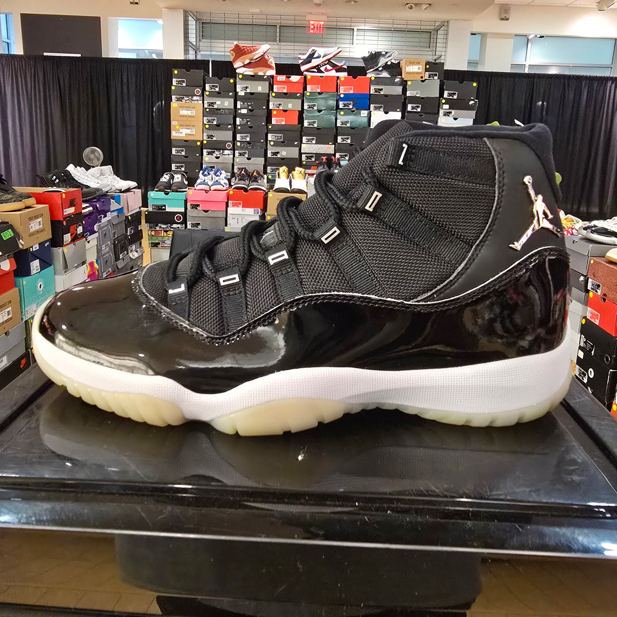 Jordan 11 Retro Jubilee 25th Anniversary SZ 10 USED REP JUBILEE BOX
