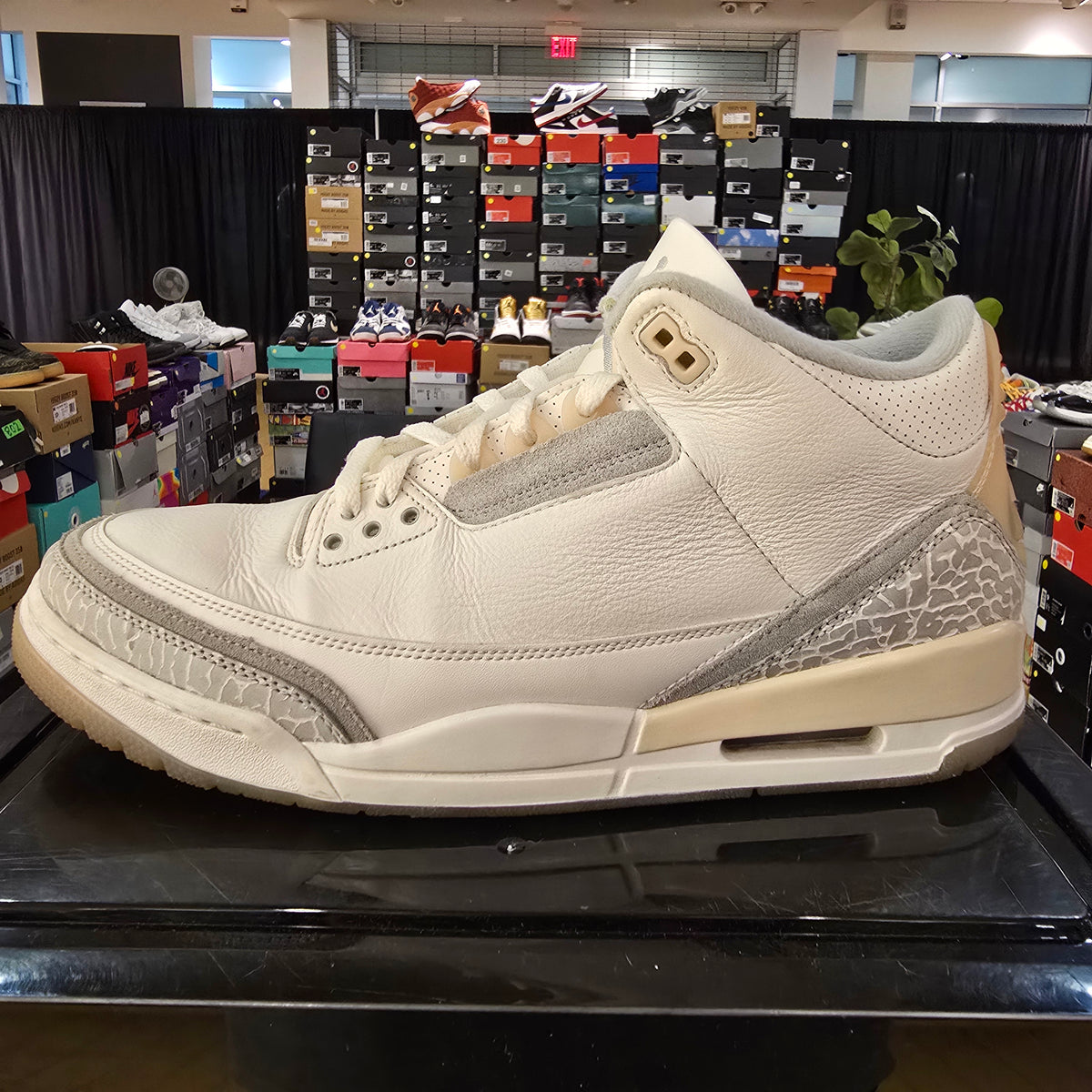 Jordan 3 Retro Craft Ivory SZ 11.5 USED NO BOX