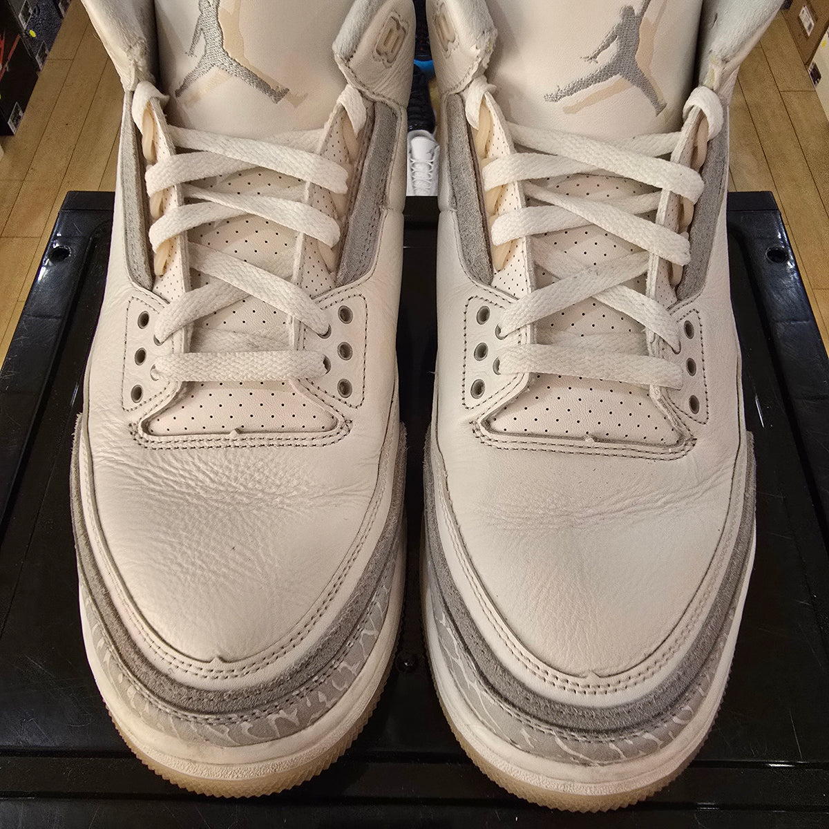 Jordan 3 Retro Craft Ivory SZ 11.5 USED NO BOX