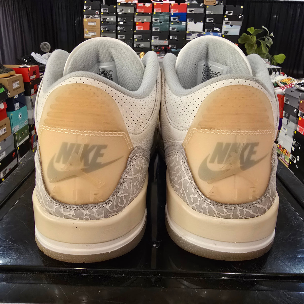 Jordan 3 Retro Craft Ivory SZ 11.5 USED NO BOX
