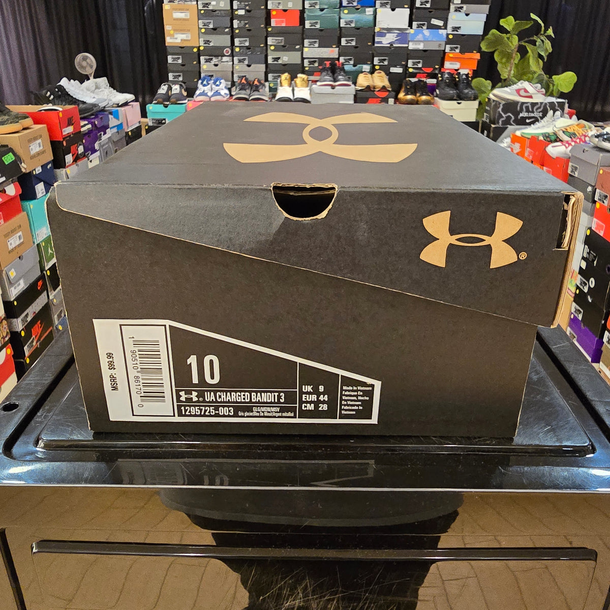 Under Armour Charged Bandit 3 White SZ 10