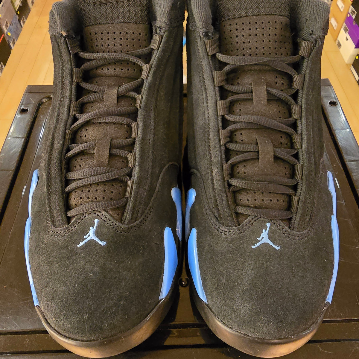 Jordan 14 Retro Black University Blue (2026) SZ 11.5 USED