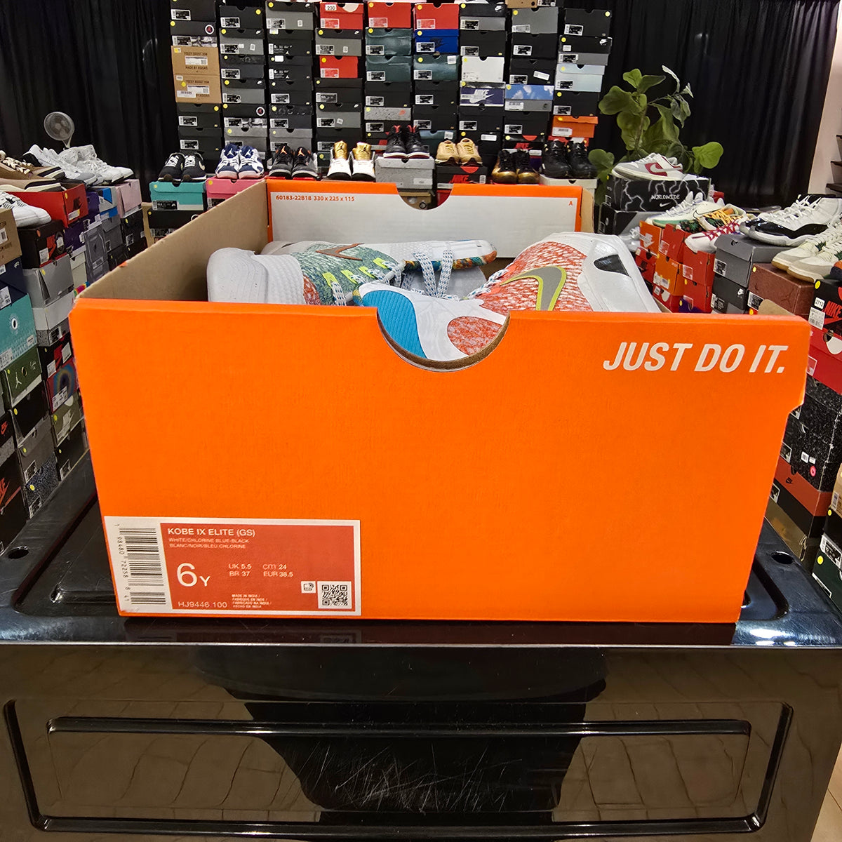 Nike Kobe 9 Elite Protro What The (2025) (GS) SZ 6Y MISSING LID