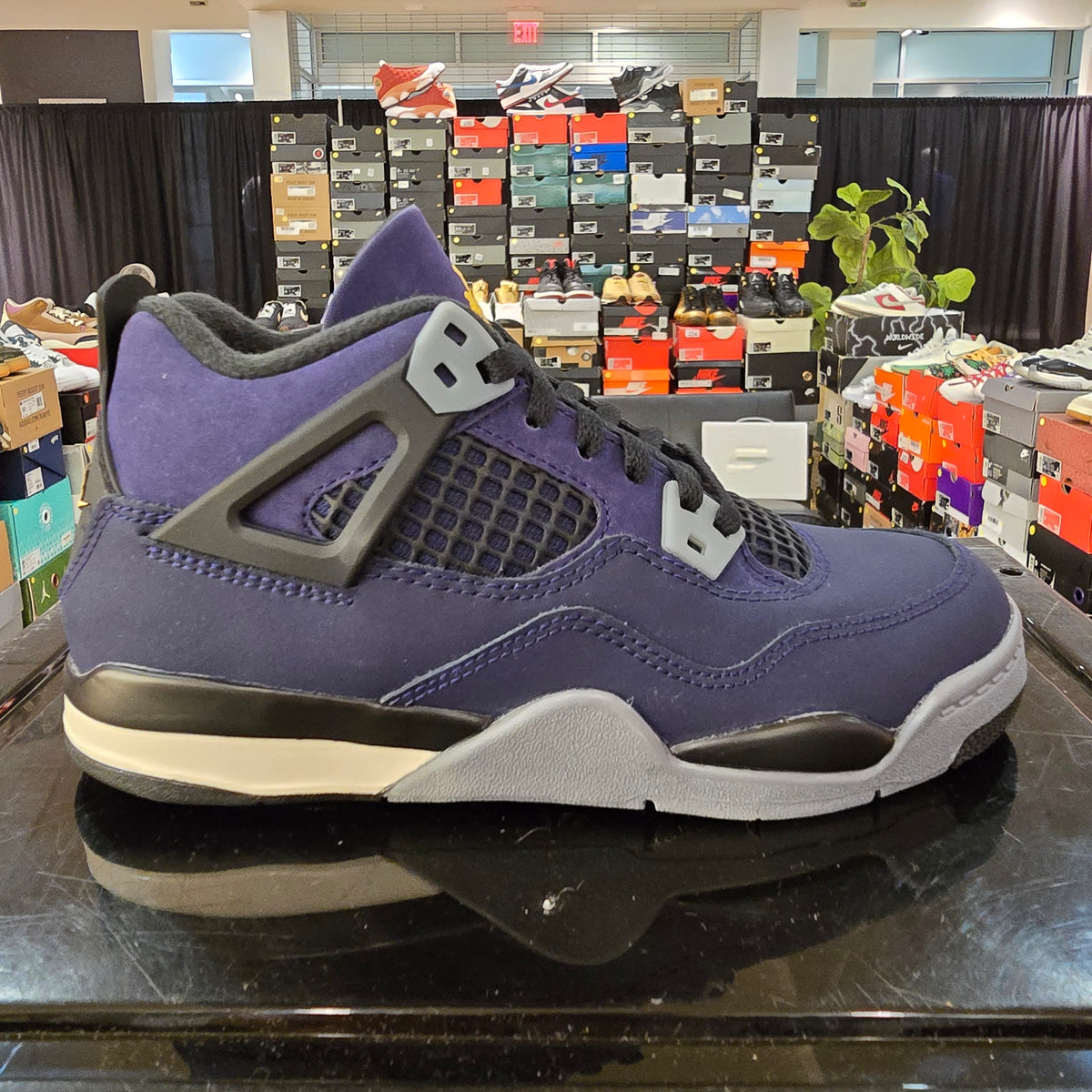 Jordan 4 Retro Lakers (PS) SZ 2Y MISSING LID