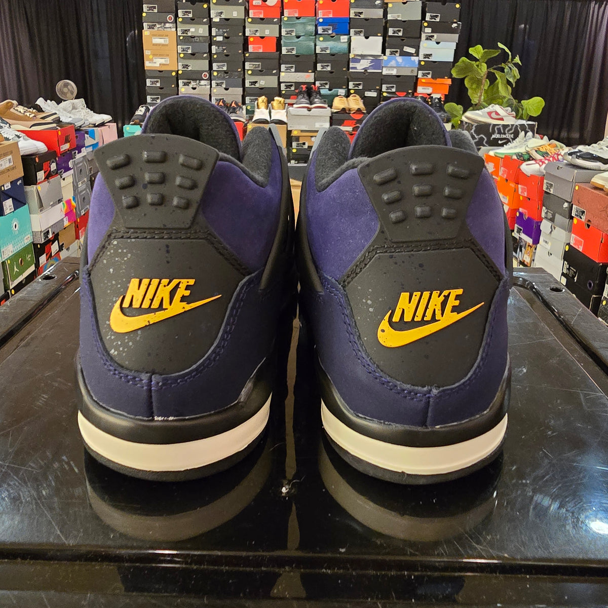 Jordan 4 Retro Lakers (PS) SZ 2Y MISSING LID