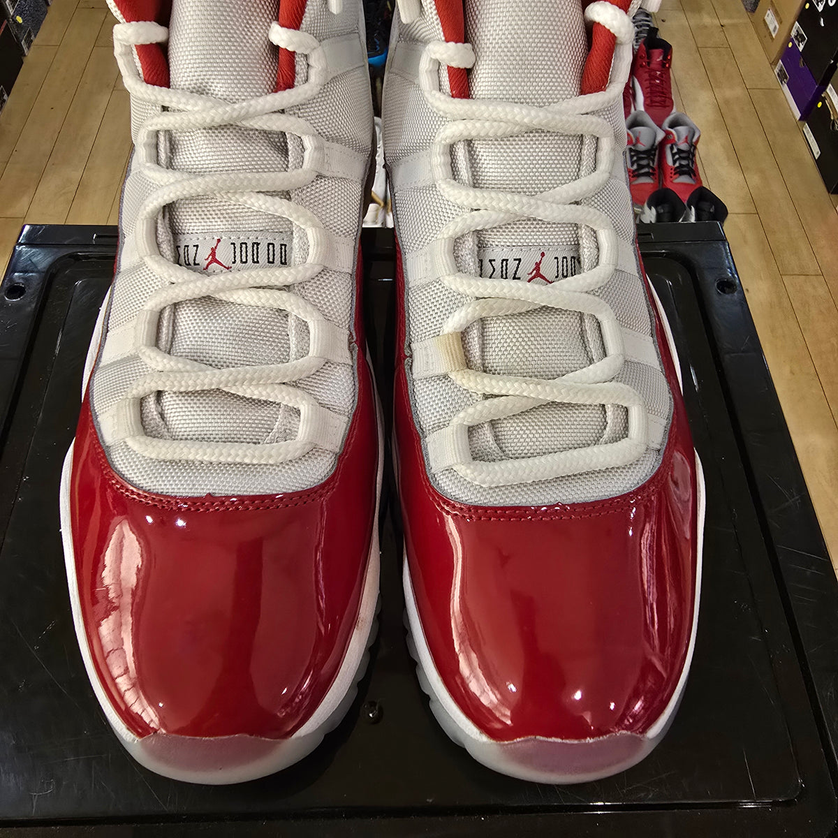 Jordan 11 Retro Cherry (2022) SZ 12 USED REP BOX