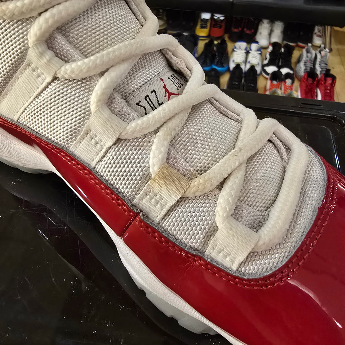 Jordan 11 Retro Cherry (2022) SZ 12 USED REP BOX