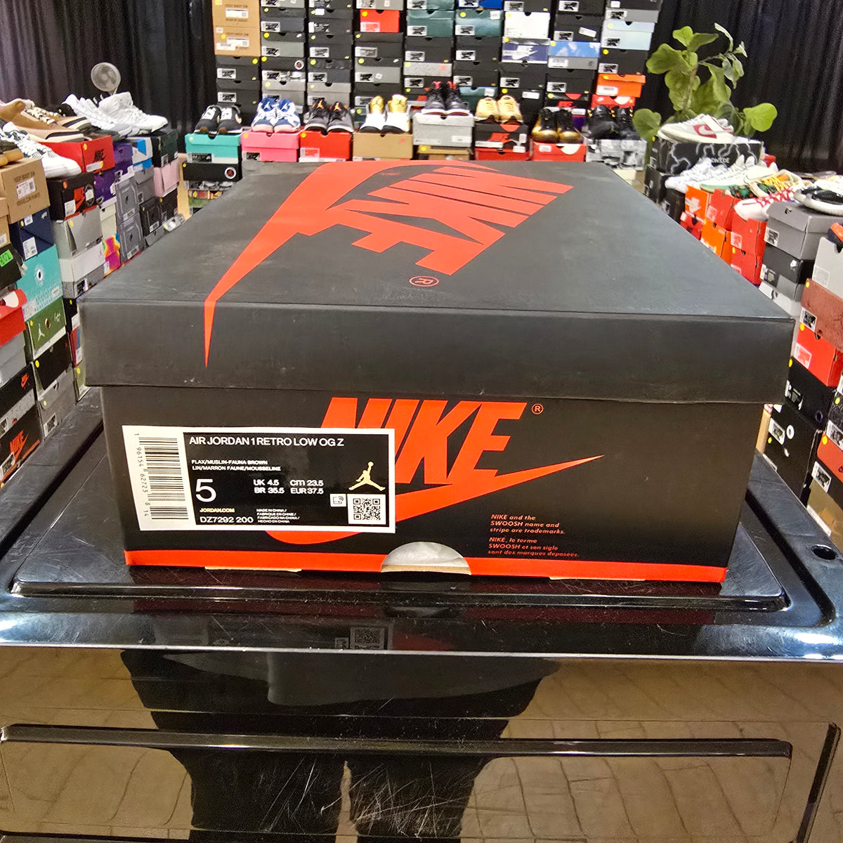 Jordan 1 Retro Low OG Zion Williamson Voodoo SZ 5